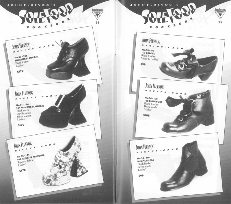 Way Back Wednesday | Academy of Cuisine Sole Food Cookbook & Shoe Catalogue