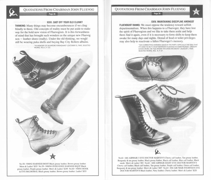 Way Back Wednesday | Quotations From Chairman John Fluevog