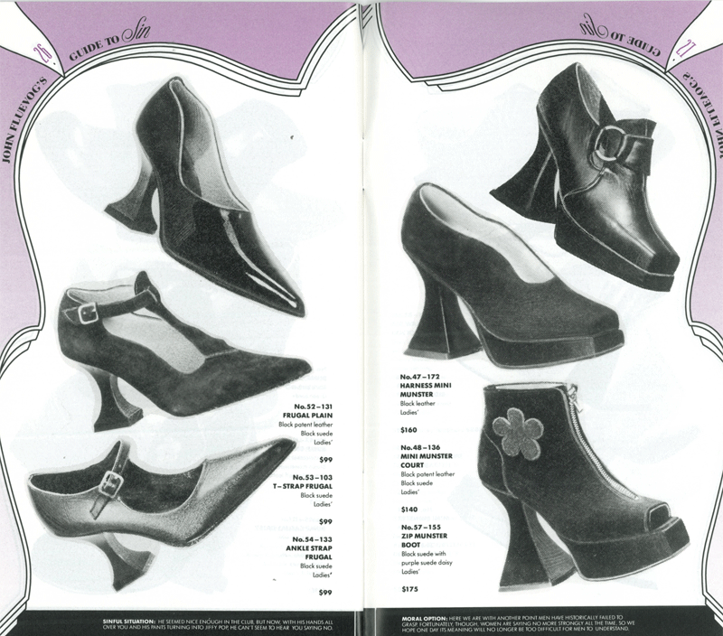WAY BACK WEDNESDAY | JOHN FLUEVOG S GUIDE TO SIN