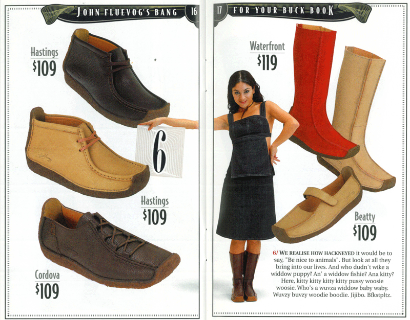 WAY BACK WEDNESDAY | JOHN FLUEVOG'S BANG FOR YOUR BUCK BOOK