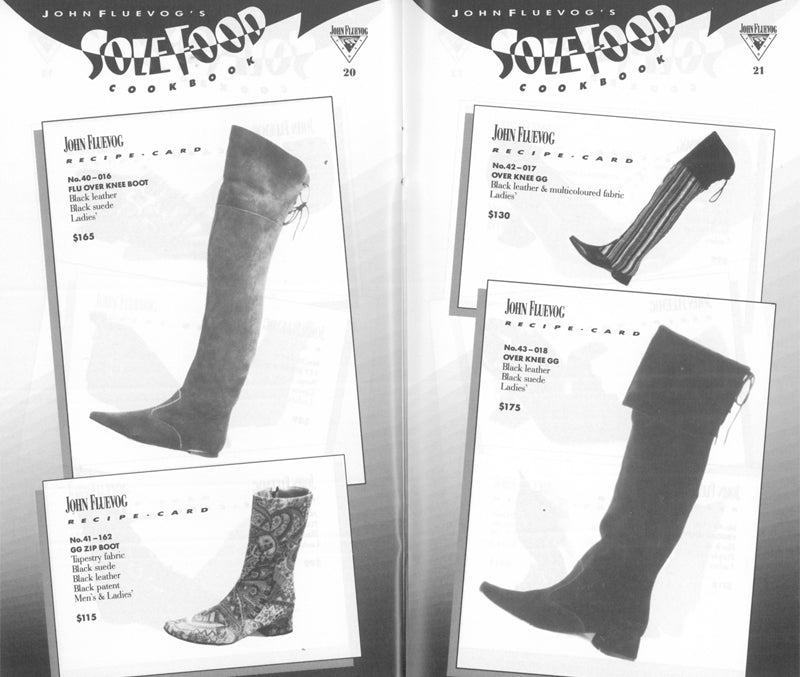 Way Back Wednesday | Academy of Cuisine Sole Food Cookbook & Shoe Catalogue