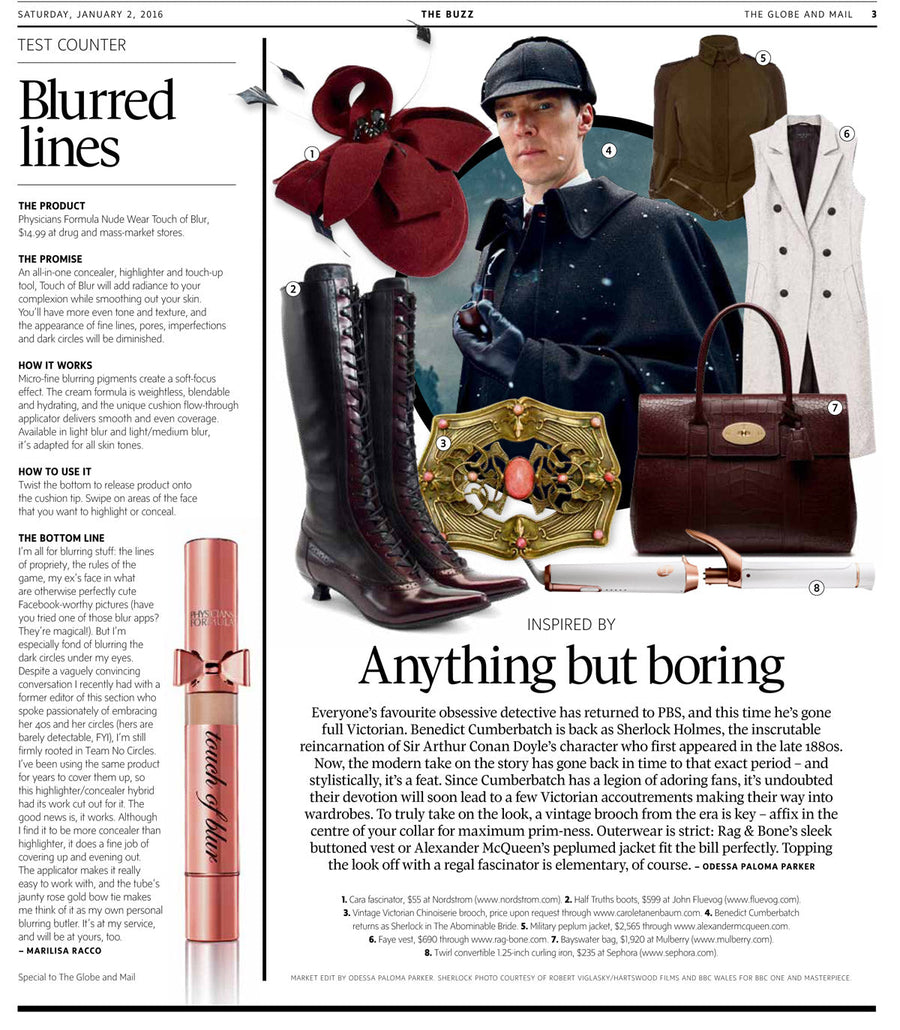 Globe and Mail   January 2016