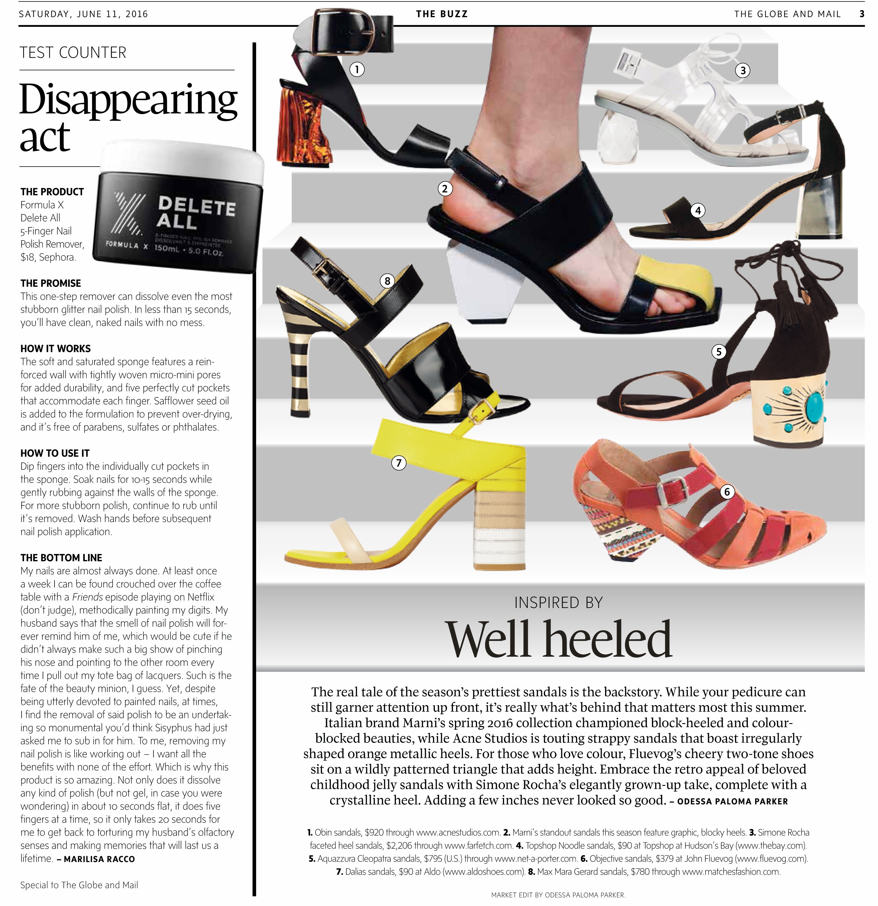 Globe and Mail   June 2016