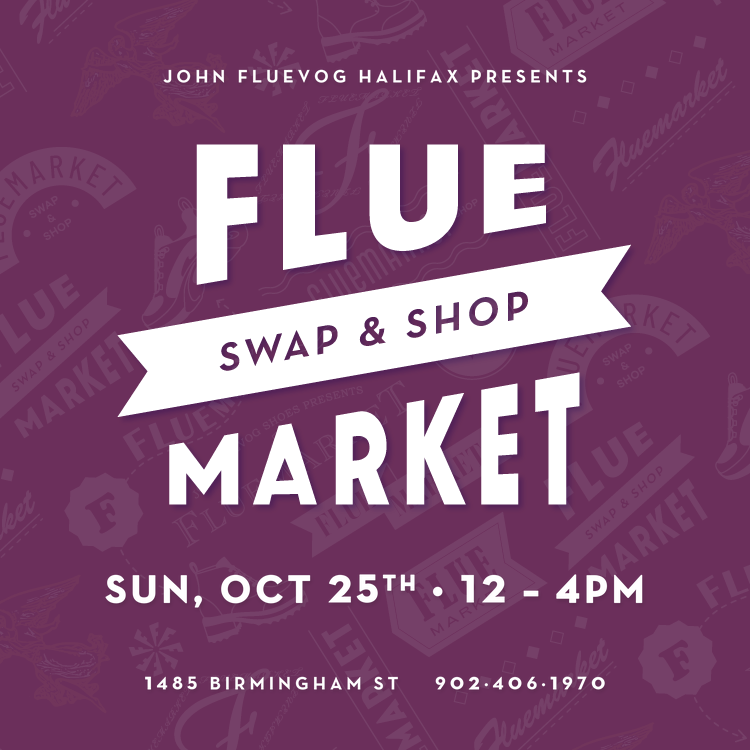 FLUEMARKET: Swap & Shop At Fluevog Halifax