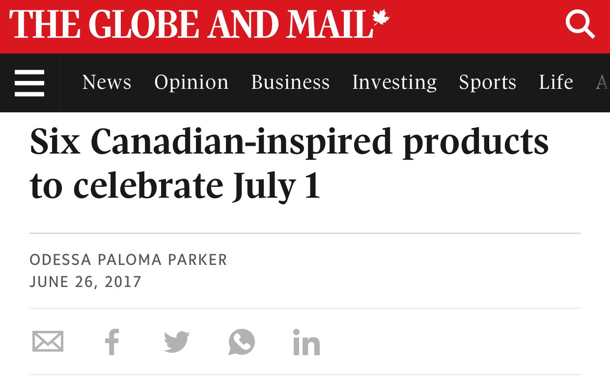 Globe and Mail - July 2017