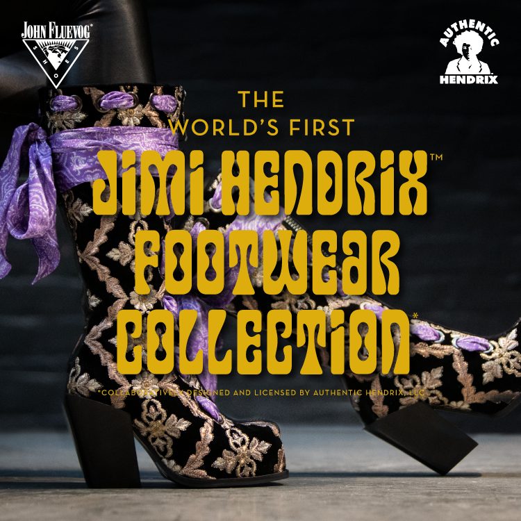 John Fluevog releases Jimi Hendrix-inspired capsule collection