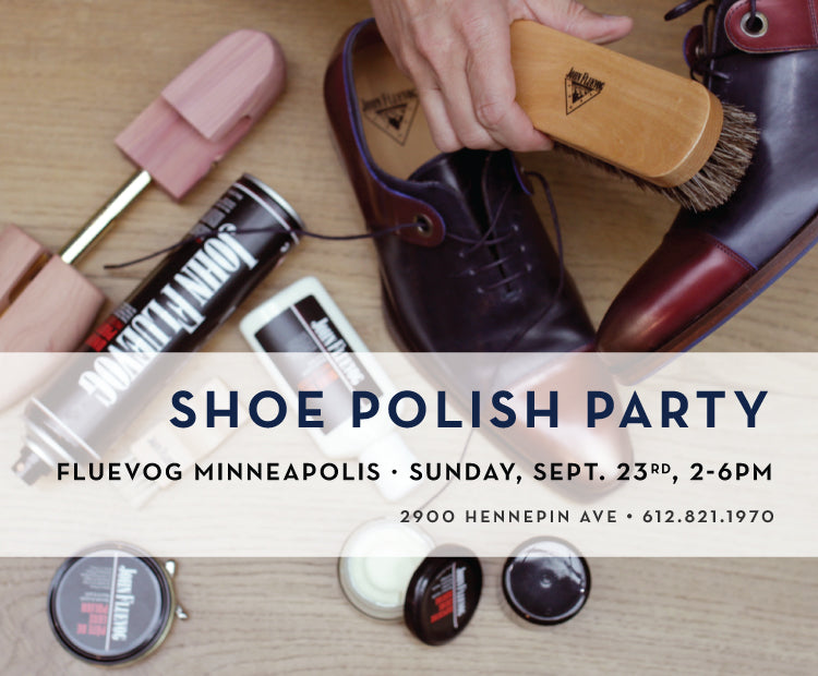 Shoe Polish Party in Minneapolis