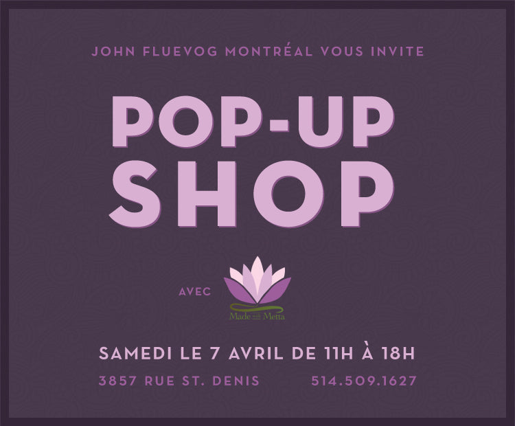 Pop-up Shop avec Made with Metta a Montréal