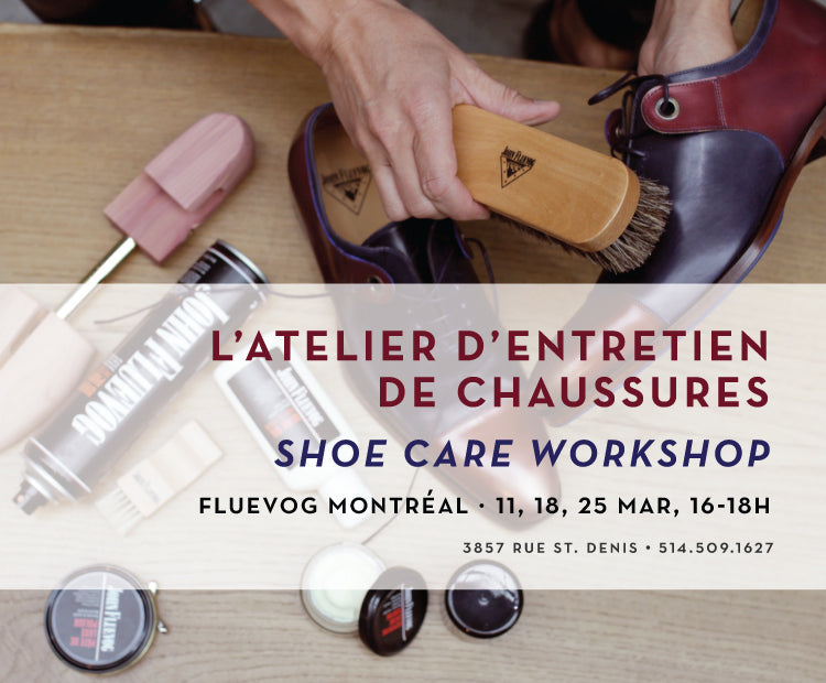 Shoe Care Workshops in Montréal