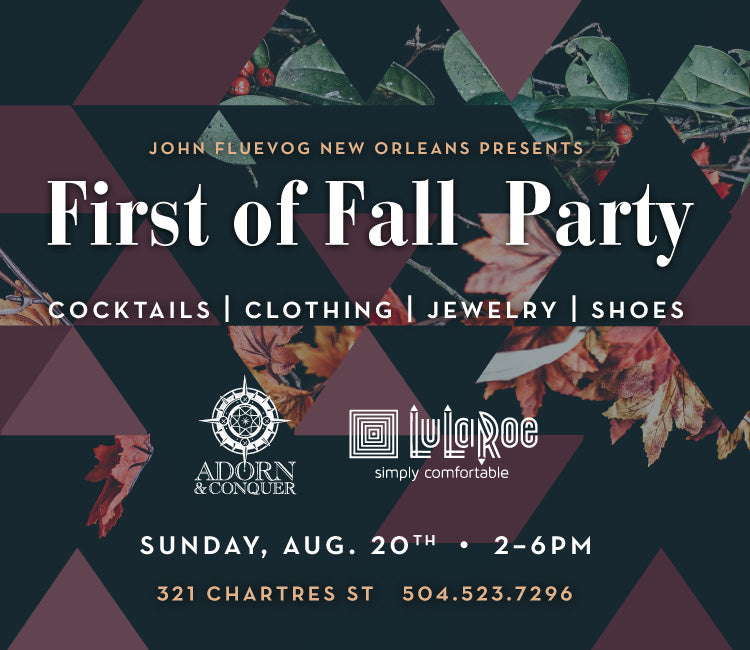 First of Fall Party in New Orleans!