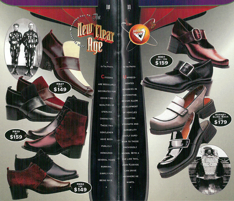 Way Back Wednesday: John Fluevog Welcomes You to the New Clear Age