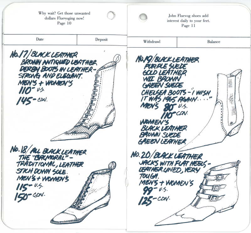 Way Back Wednesday: The Bank of John Fluevog