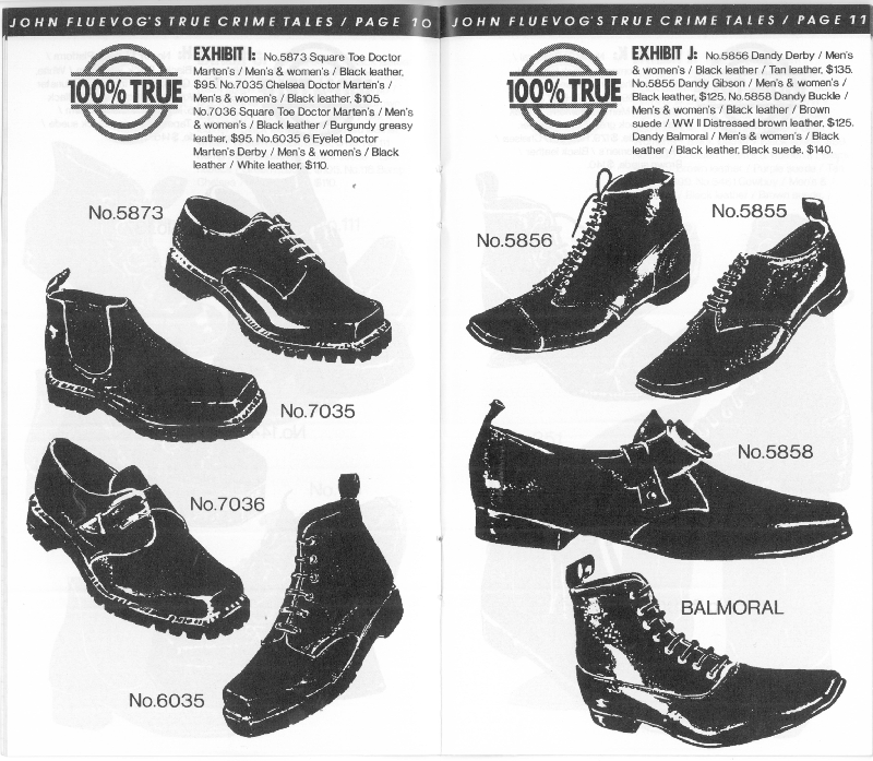 Way Back Wednesday: John Fluevog's True Crime Tales