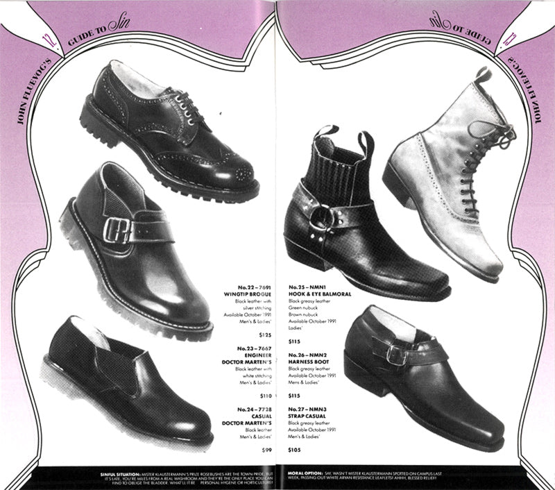 Way Back Wednesday: John Fluevog's Guide to Sin