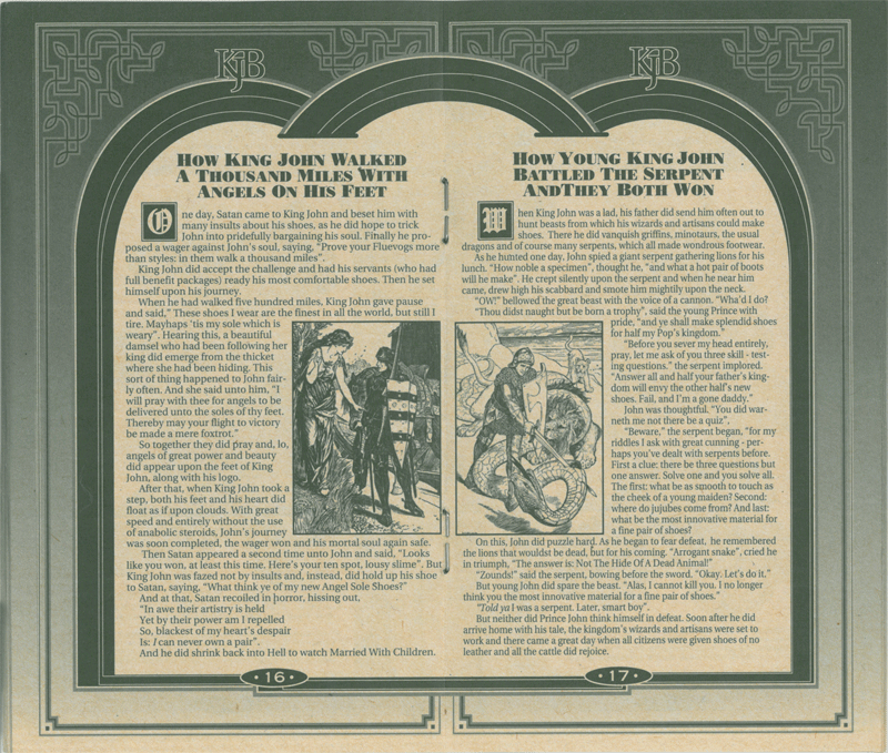Way Back Wednesday: King John the Biodegradable