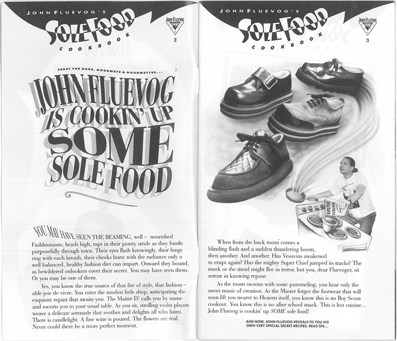Way Back Wednesday: Academy of Cuisine Sole Food Cookbook & Shoe Catalogue