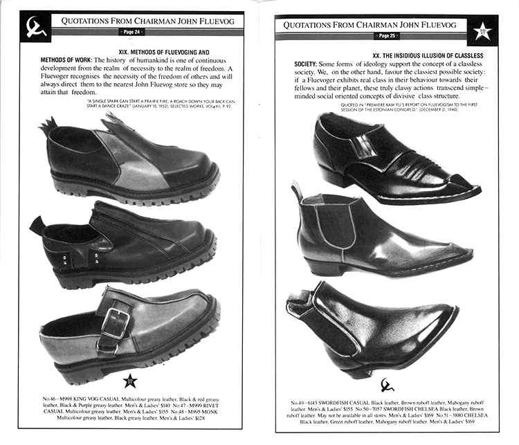 Way Back Wednesday: Quotations from Chairman John Fluevog