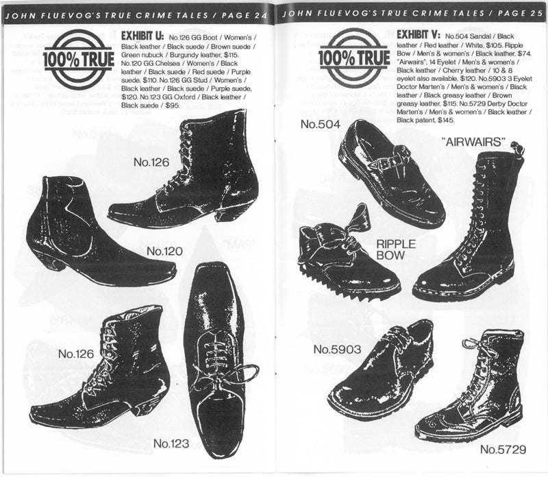 Way Back Wednesday: John Fluevog's True Crime Tales