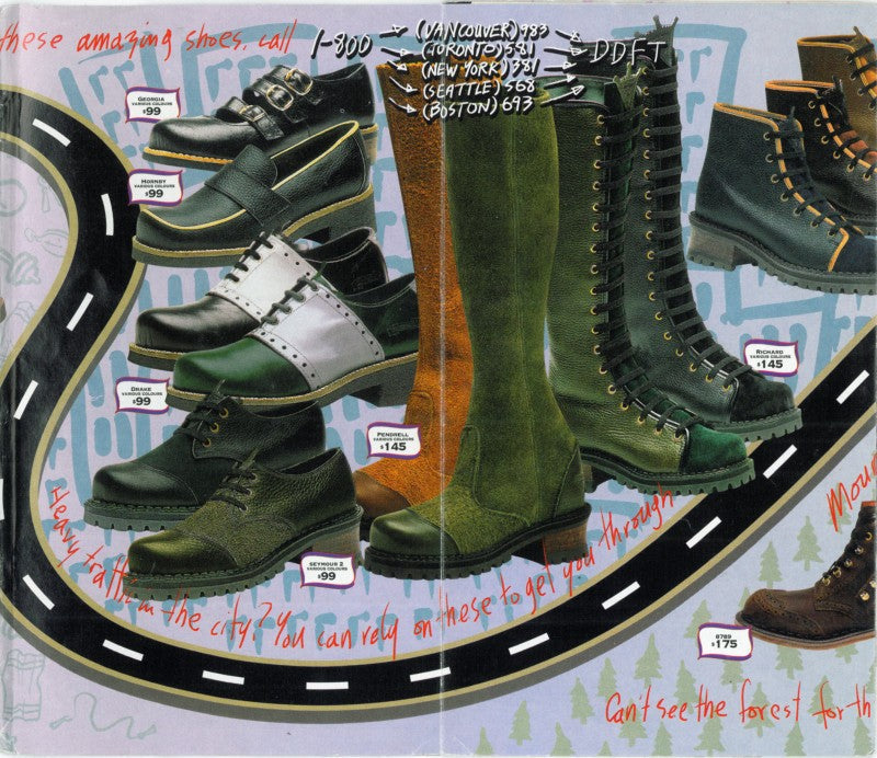 Way Back Wednesday: John Fluevog's Fall '94 Catalogue