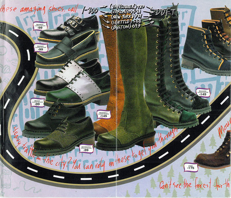 Way Back Wednesday: John Fluevog's Fall '94 Catalogue