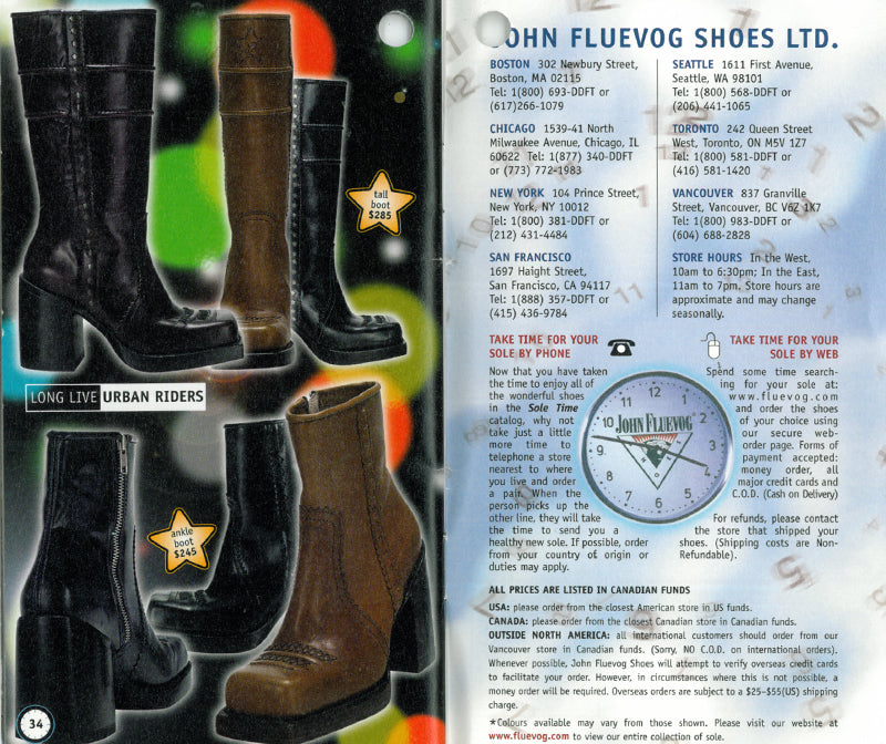 Way Back Wednesday: John Fluevog Takes Time for Your Sole