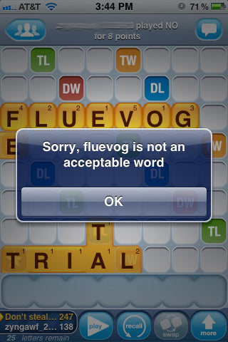 Words with Fluevogers