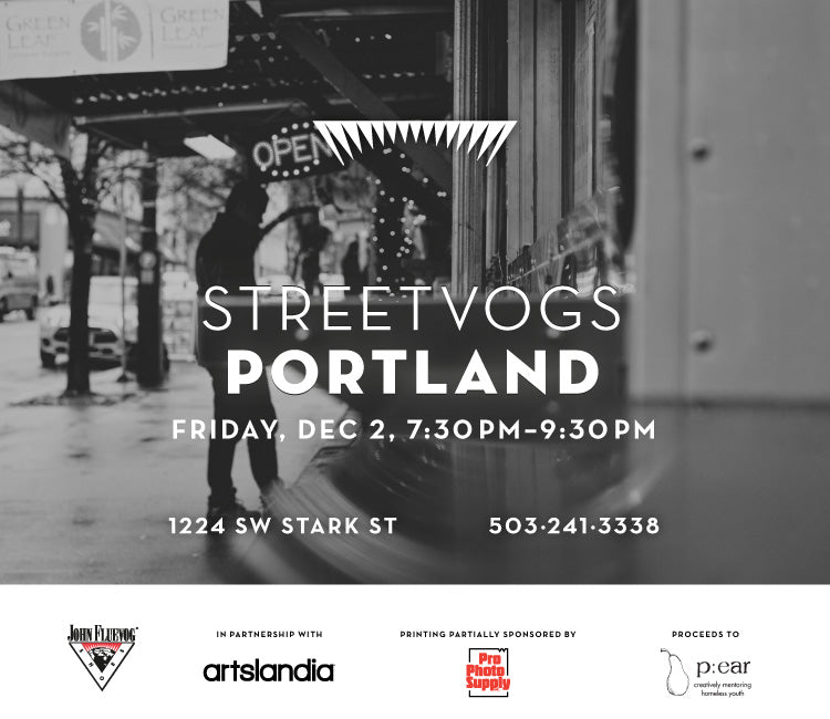 A Streetvogs Show at Fluevog Portland