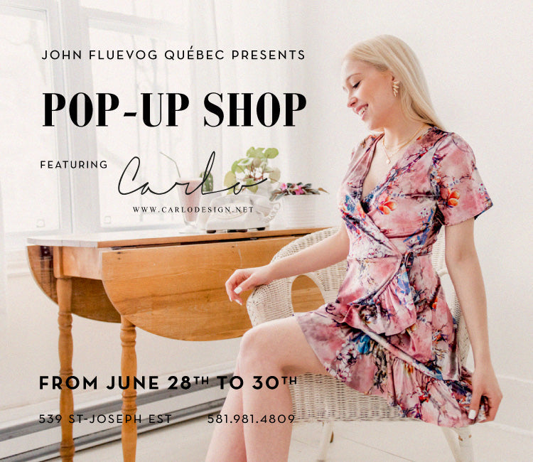 Pop Up Shop with Carlo