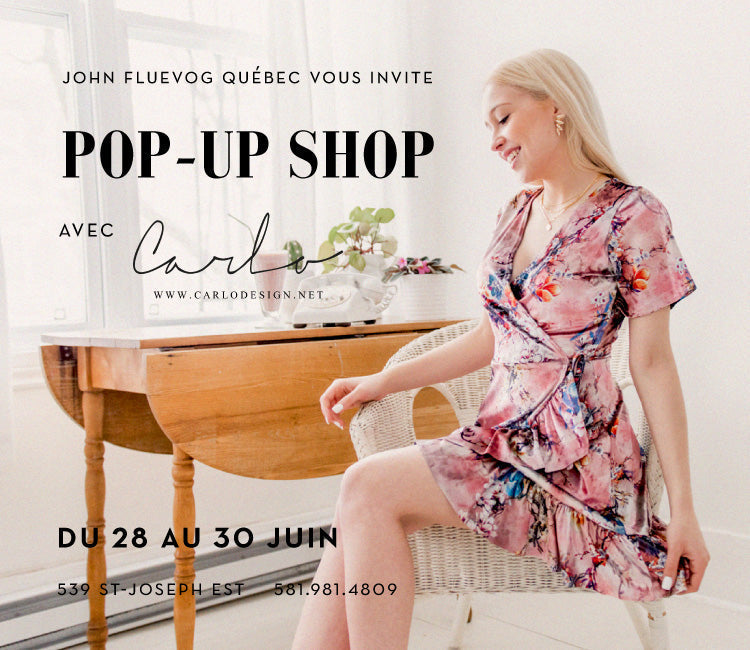 Pop-Up Shop avec Carlo