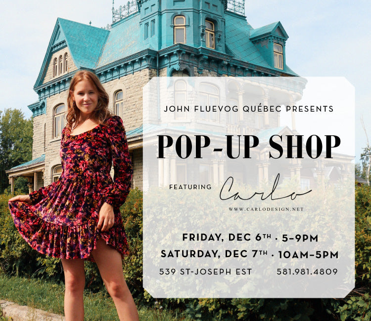 Pop Up Shop with Carlo