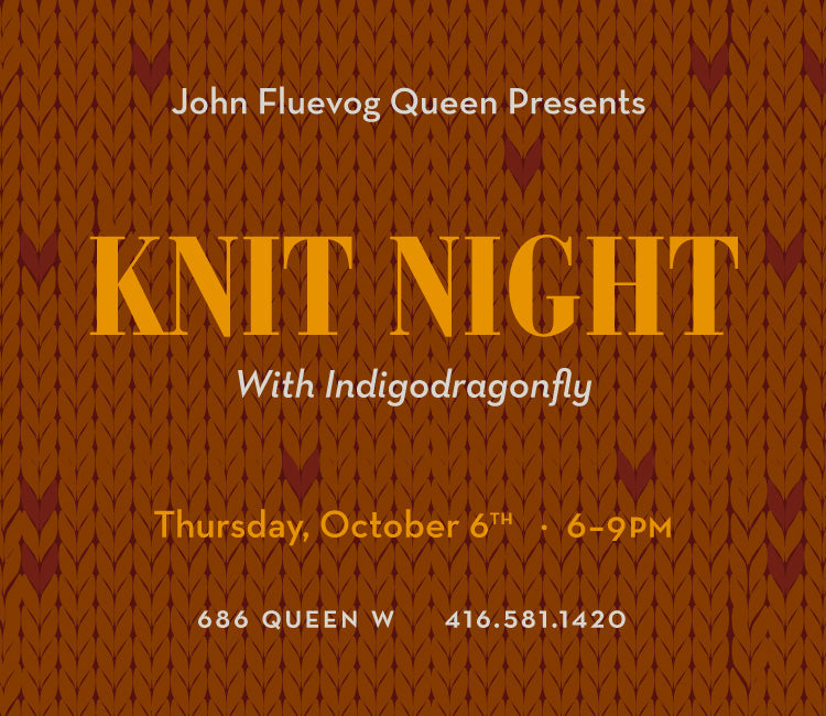 Autumn Knit Night at 686 Queen