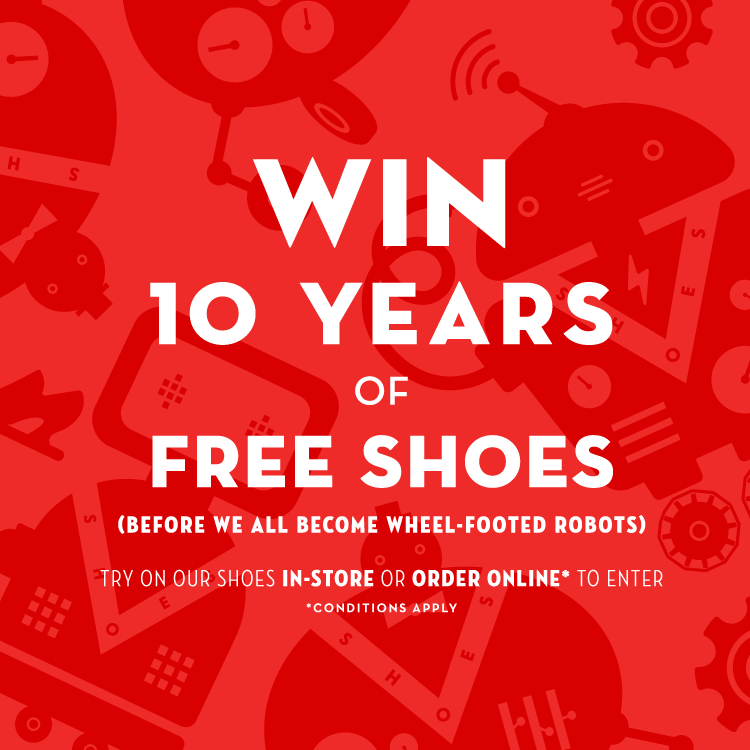Concours : Participez pour gagner 10 ans de chaussures gratuites !