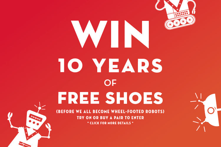 CONTEST: WIN 10 YEARS OF FREE SHOES
