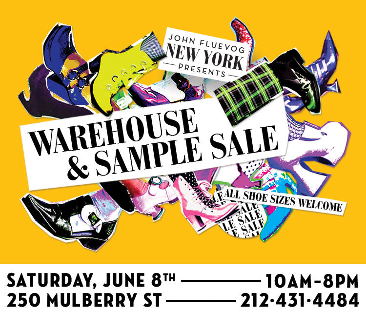 Fluevog Warehouse and Sample Sale in NYC