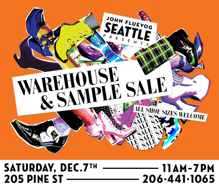 Fluevog Warehouse and Sample Sale in Seattle!