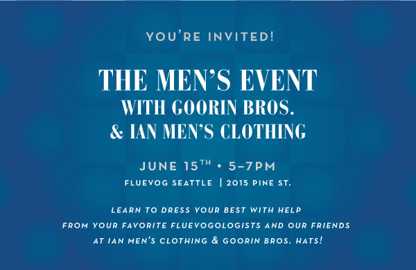 The Men's Event at Fluevog Seattle