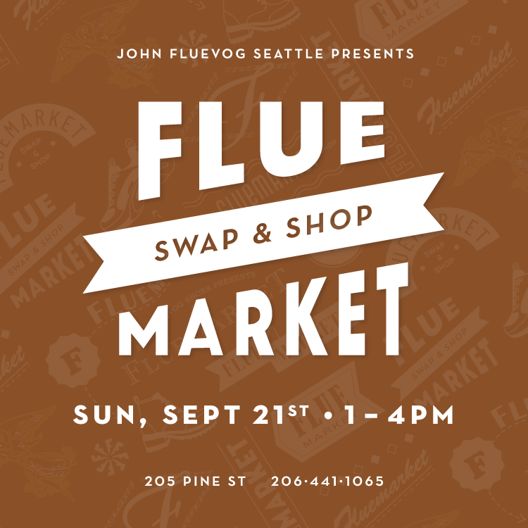 Fluemarket: Swap & Shop Event at Fluevog Seattle on September 21st