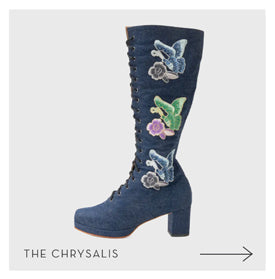 John Fluevog et Anna Sui font revivre une collaboration vintage pour la nouvelle collection Resort  25
