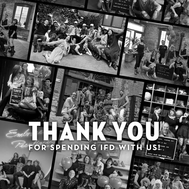 Thanks for spending Fluevog Day with us!