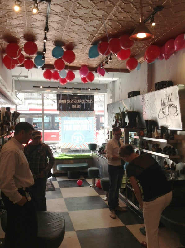 Toronto getting ready for the biggest Fluevog Day of 2012