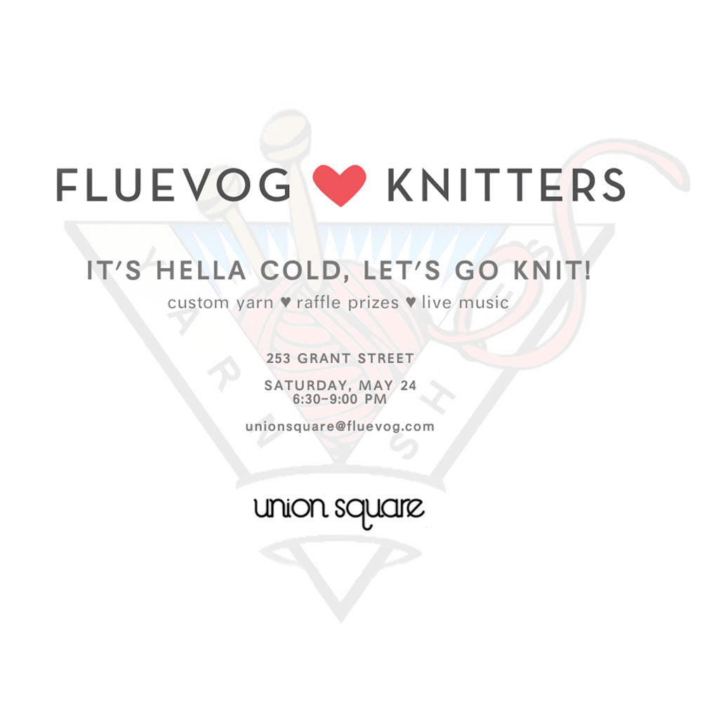 Events: Fluevog Knit Night at Union Square