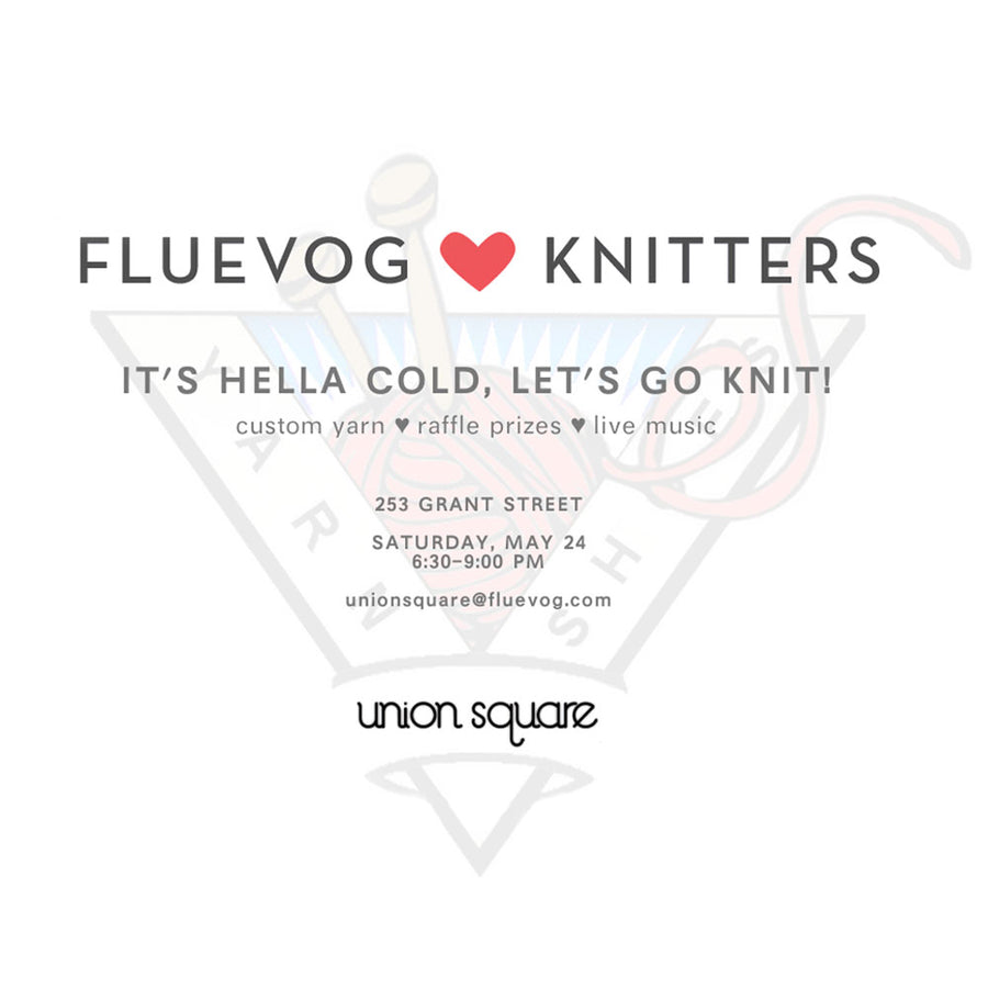 Event: Fluevog Knit Night at Union Square