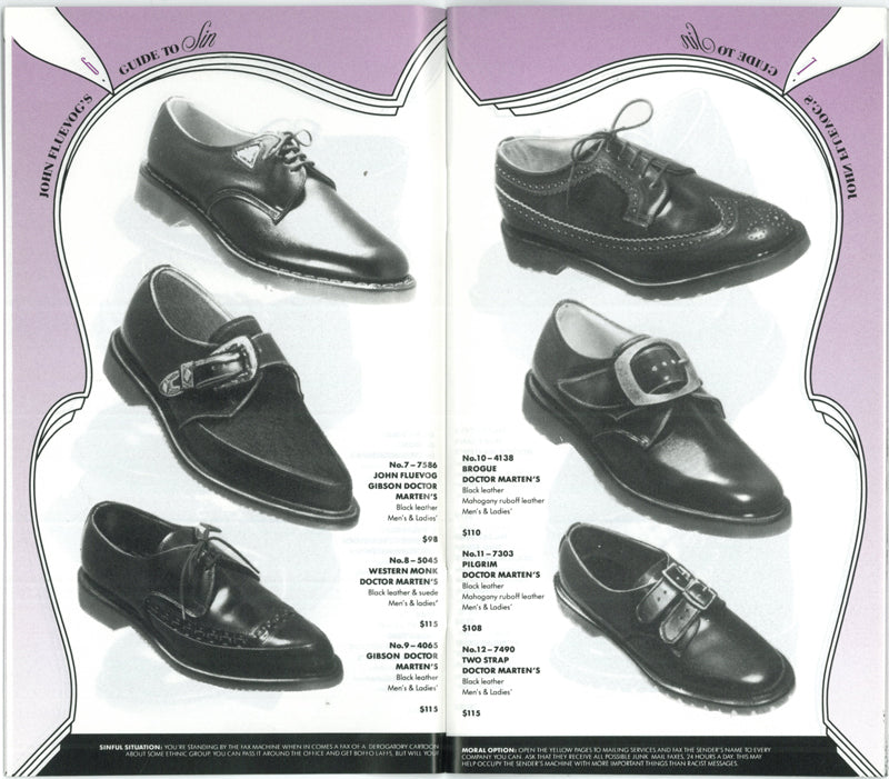 Way Back Wednesday | John Fluevog s Guide to Sin