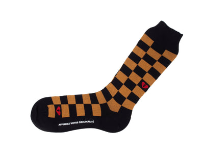 Diego Vog Socks - Noir/Brun