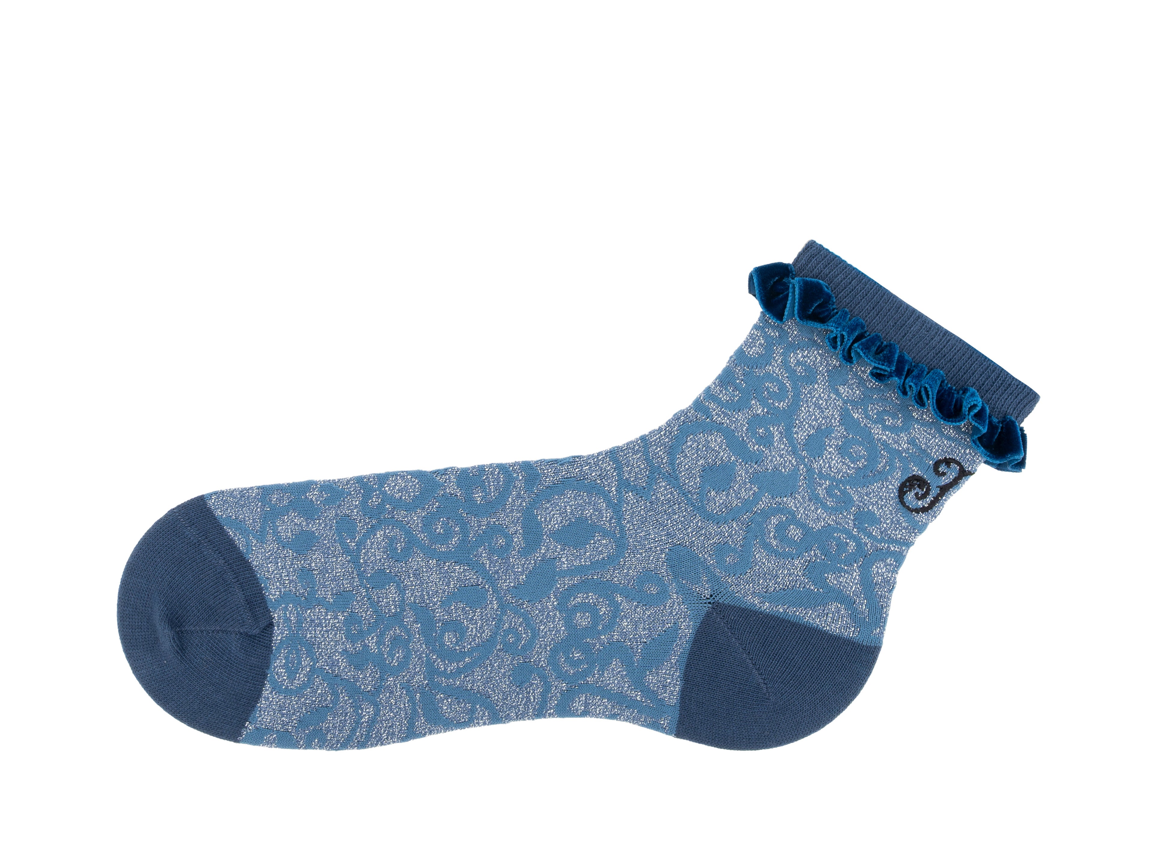 Babka - Silver/Blue