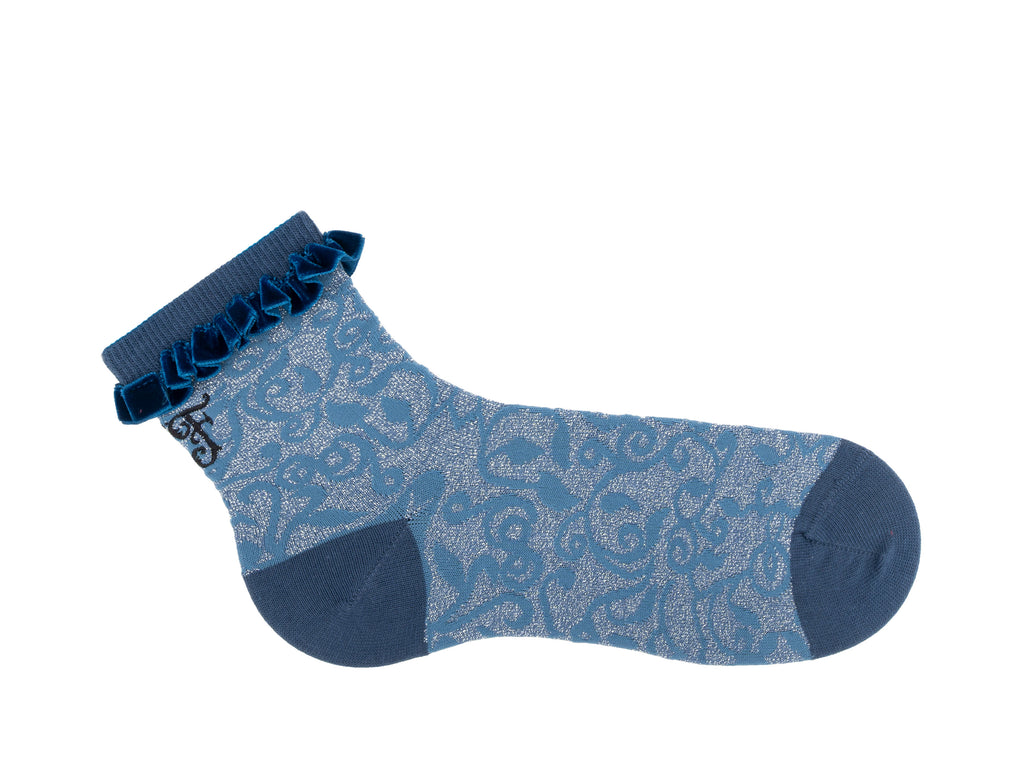 Babka - Silver/Blue