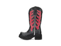 Cowboy High - Black/Red
