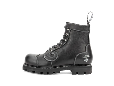 Derby Swirl (6 Eye) - Black