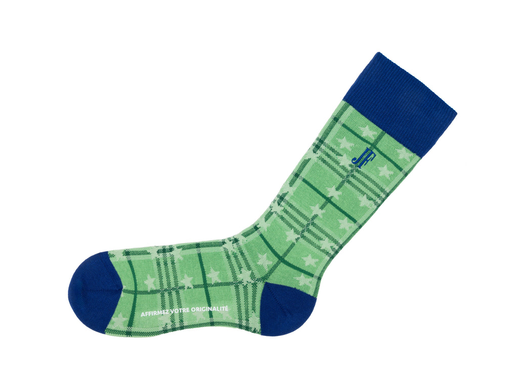 Ebi Vog Socks - Green/Blue
