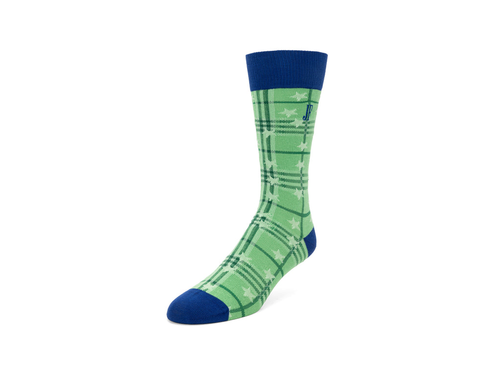 Ebi Vog Socks - Green/Blue